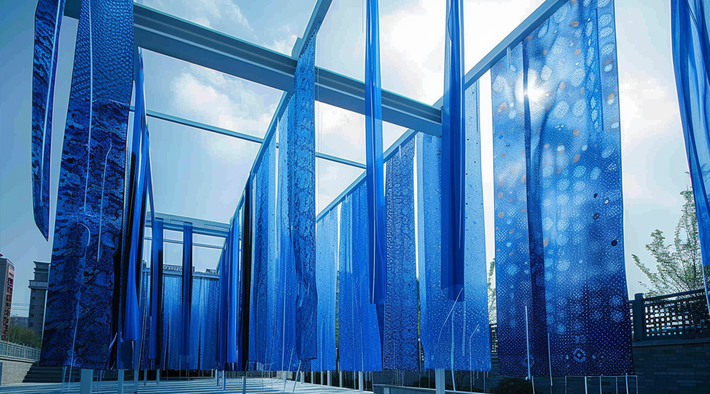 Xử lý chống cháy cho vải nhuộm và dệt